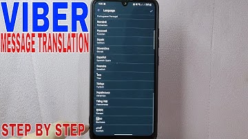 ✅  How To Change Message Translation On Viber 🔴