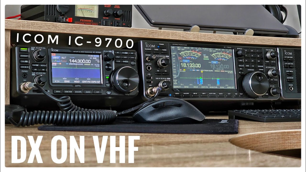 ICOM IC-9700 + 5-ele.Yagi CQ DX on VHF 144MHz TEST