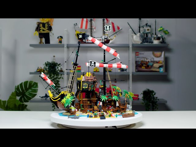 Pirates of Barracuda Bay | LEGO Ideas Designer Video 21322 - YouTube