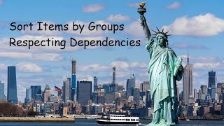 Sort Items by Groups Respecting Dependencies - LeetCode 1203- Python - Topological Sort