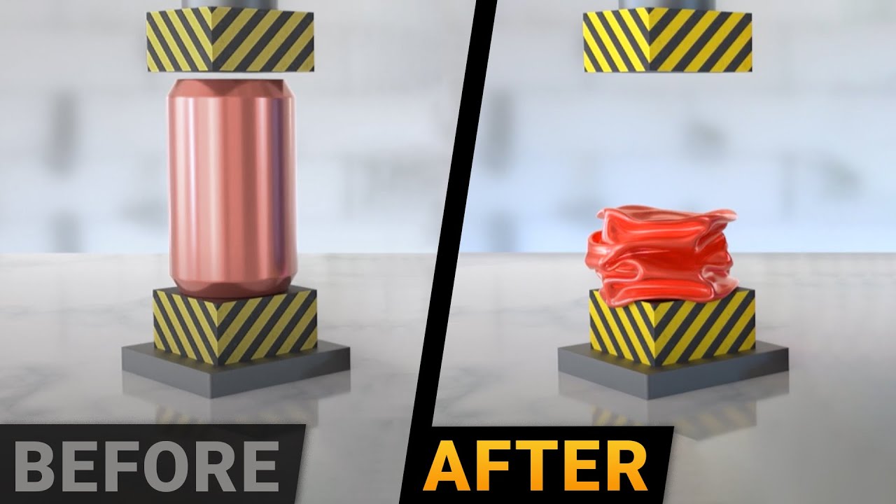 Crushing 1,000,000 Particles With a Hydraulic Press!