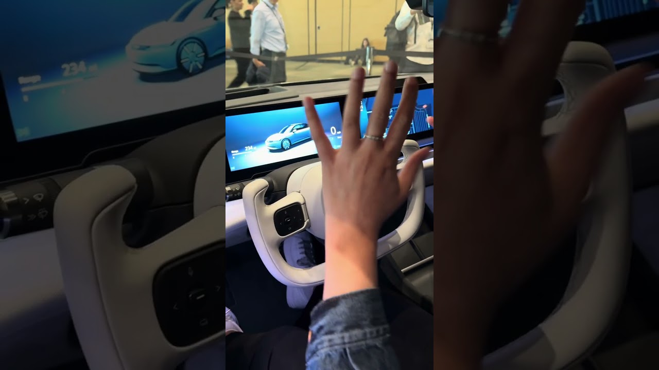 Checking Out the Afeela Prototype