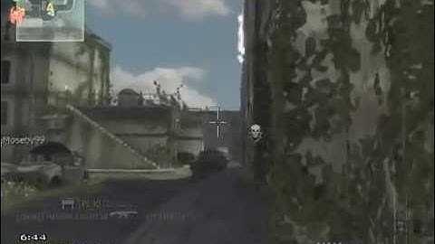 Mw3 Double kill with one throwing knife!