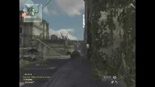 Mw3 Double kill with one throwing knife!
