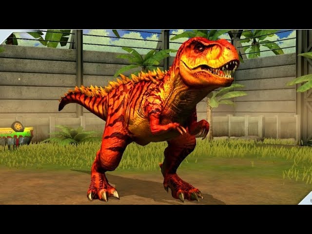 Jurassic World O Jogo 🦖 Tiranossauro Rex Level Maximo 40