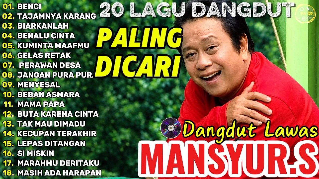 Mansyur S Full Album || Lagu Nostalgia Paling Dicari || Lagu Dangdut Lawas #mansyurs