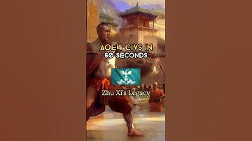 Zhu Xi’s Legacy - AOE4 Civs in 60 Seconds #aoe4 #ageofempires #rts