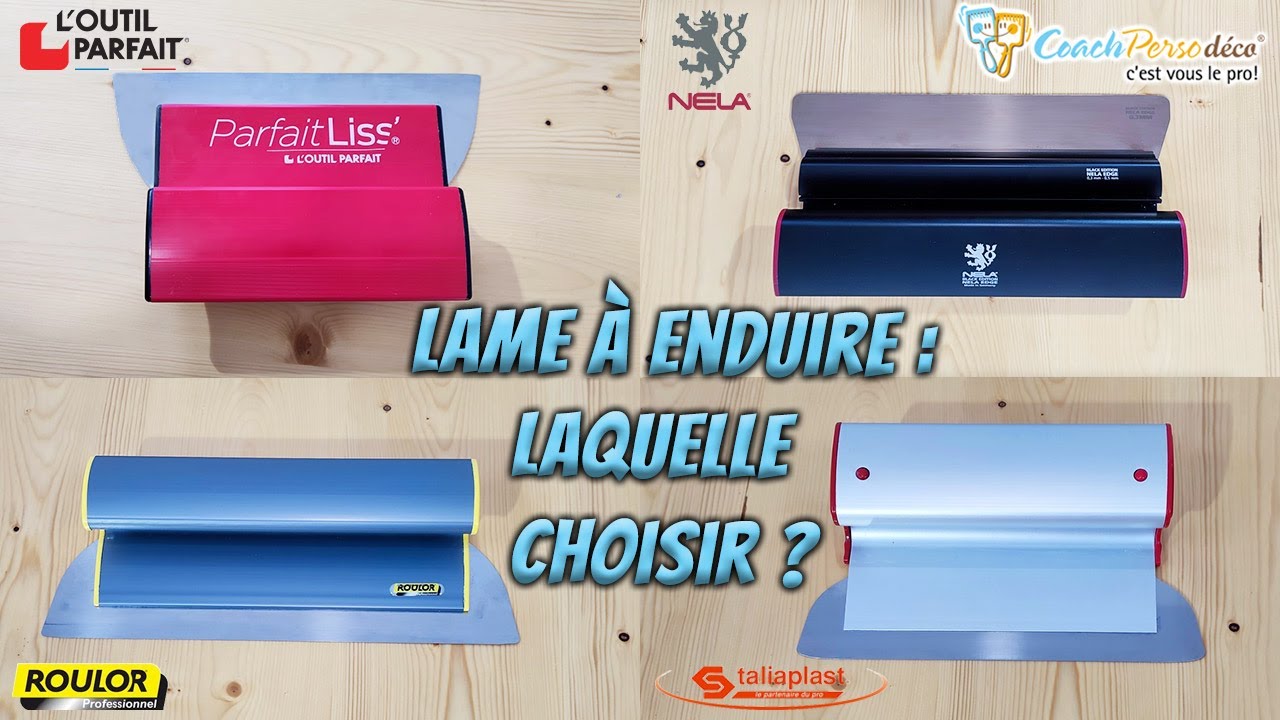 Lame à lisser ParfaitLiss', Outillage