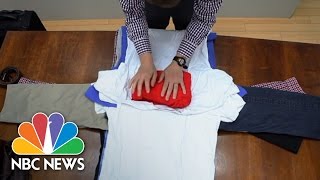 Bundle Packing For Wrinkle Free Clothes | Carry-On | NBC News