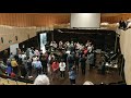 The Southern Gospel Choir rehearsing in the Ian Potter Recital Hall, Hobart