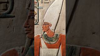 limestone relief of the Pharaoh Nebhepetre Mentuhotep II#limestone #relief #pharoah #hotep #painting