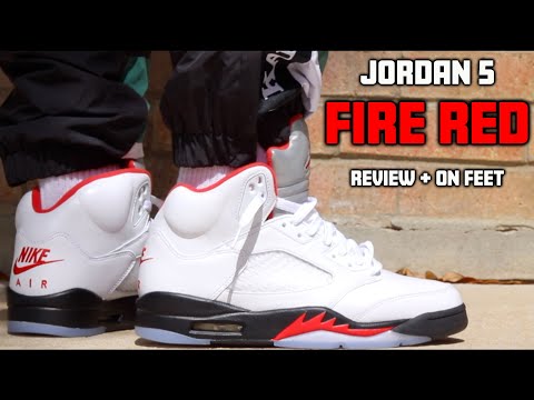 EARLY Air Jordan 5 OG Fire Red "69 Points" In Depth Review + On Feet *WATCH BEFORE YOU BUY*