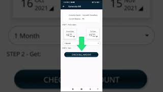 Easily Generate Monthly Bill in BixApp BIX42 Mobile App | English Demo screenshot 3