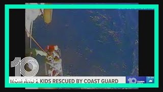 3 rescued from disabled sailboat west of Anclote Island