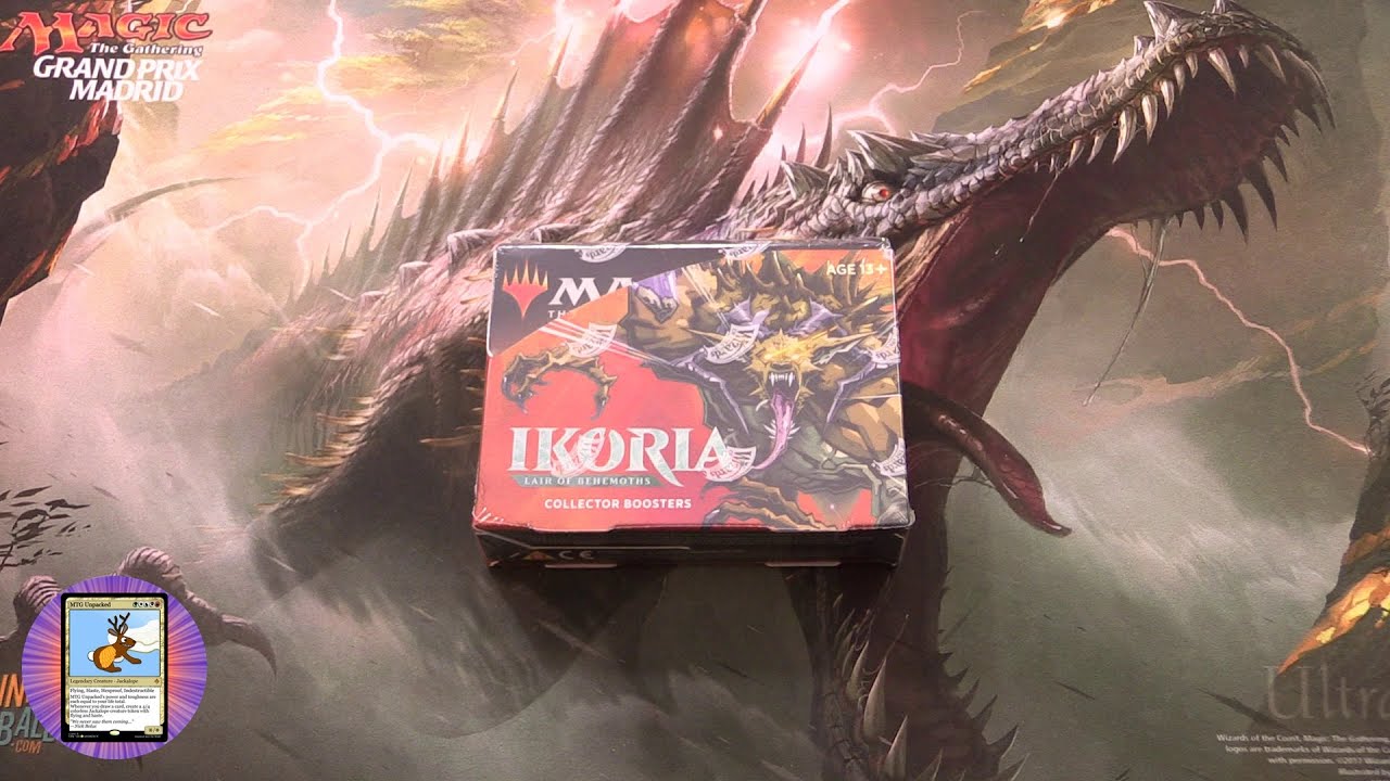 magic the gathering ikoria lair of behemoths collector booster box Amazon.com: Magic: The Gathering Ikoria: Lair of Behemoths Draft Booster Box  | 36 Draft Booster Packs (540 Cards + Box Topper) main image 0