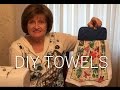 DIY Hanging Kitchen Towels