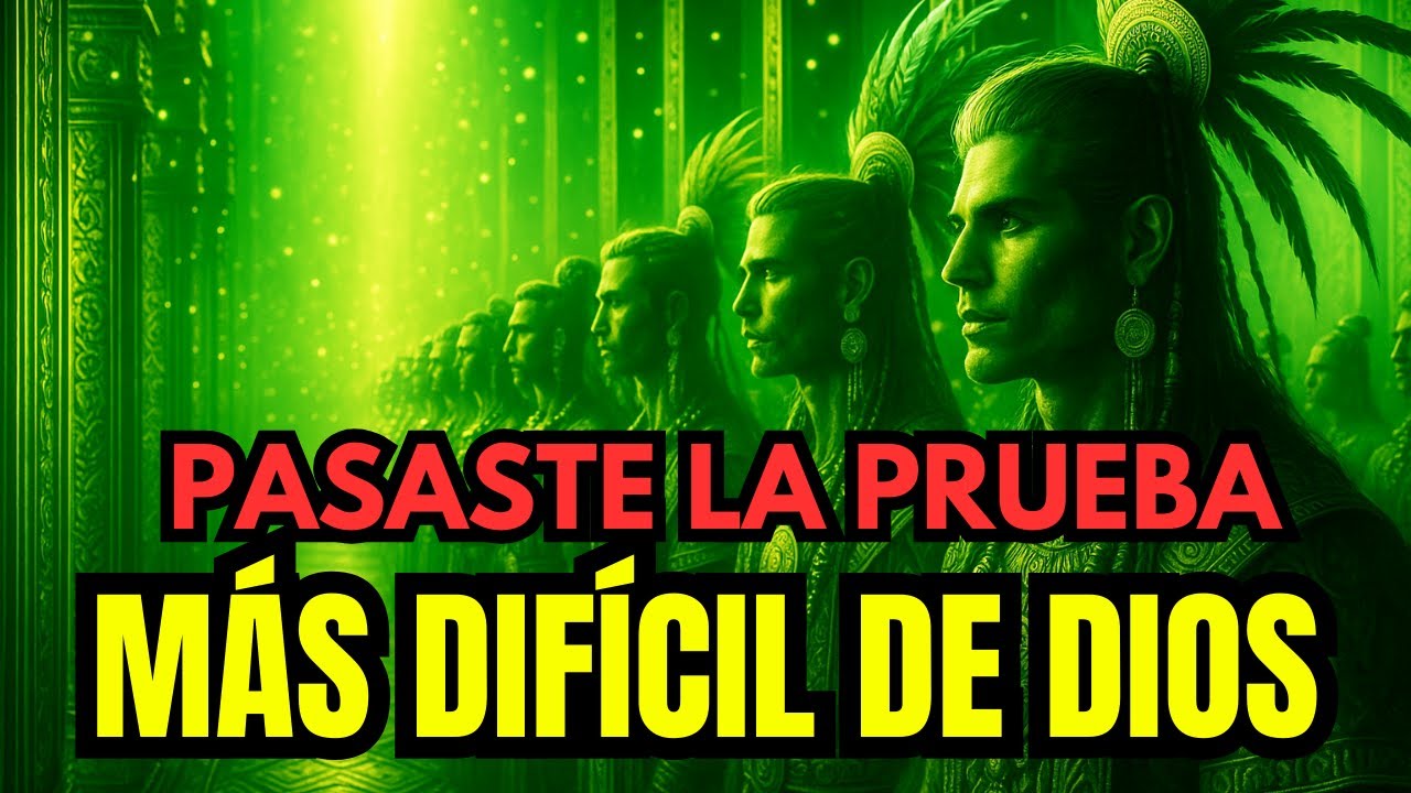 Elegidos, habéis pasado la prueba más difícil, y estoy complacido con vosotros