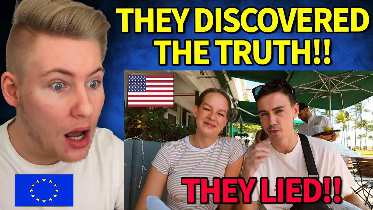 European reacts to We have been told LIES about America! Visiting First Time!