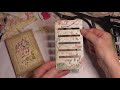 Making a Vintage Style Floral Journal Part 9