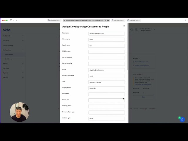 WorkOS Auto-mapped Attributes Demo