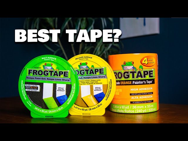FrogTape Painting Tape Review PLUS a Life Hack Tip