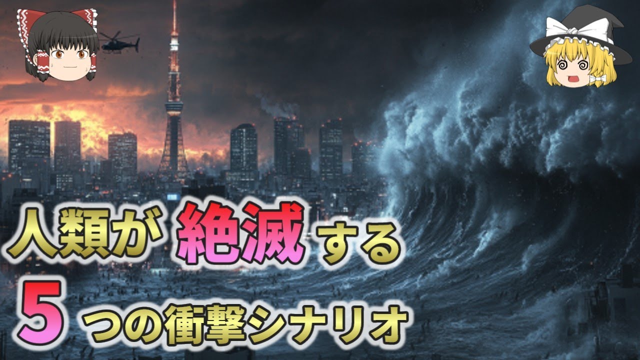 地球最後の日！人類が絶滅する5つの衝撃シナリオ【総集編 ゆっくり解説】5