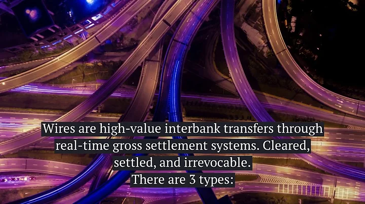 Defining 3 Types of Wire Transfers & 2 Types of ACH: