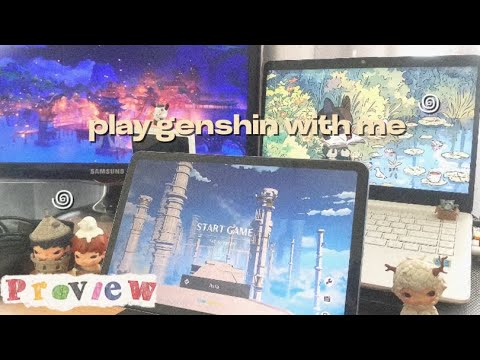 🫧 genshin impact exploring fontaine and leveling up ineffa | relaxing gameplay🪽