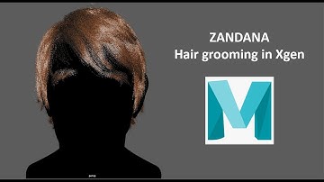 Zandana - Hair and Grooming in Xgen Timelapse