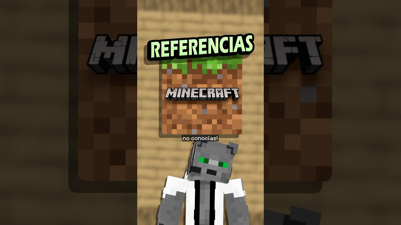 REFERENCIAS de Minecraft en CULTURA POPULAR
