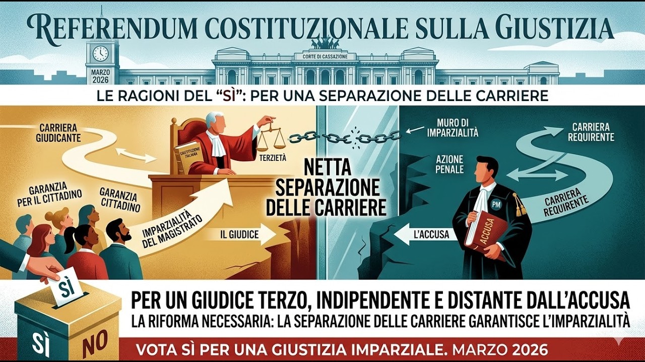 Referendum Giustizia 2026 | Il Sorteggio è la Fine delle Correnti Politiche nel CSM