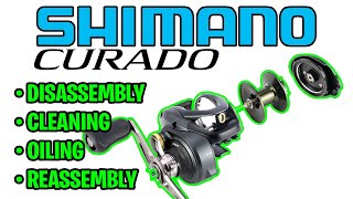 Shimano Curado 200K Fishing Reel - Repair 🔧- Disassembly - Maintenance - Broken - Fix