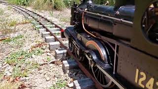 NSWGR 1242 Hauling its first load trial at Bluescope