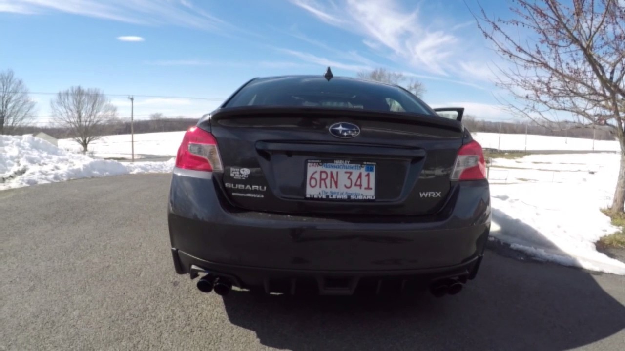 17 wrx muffler delete