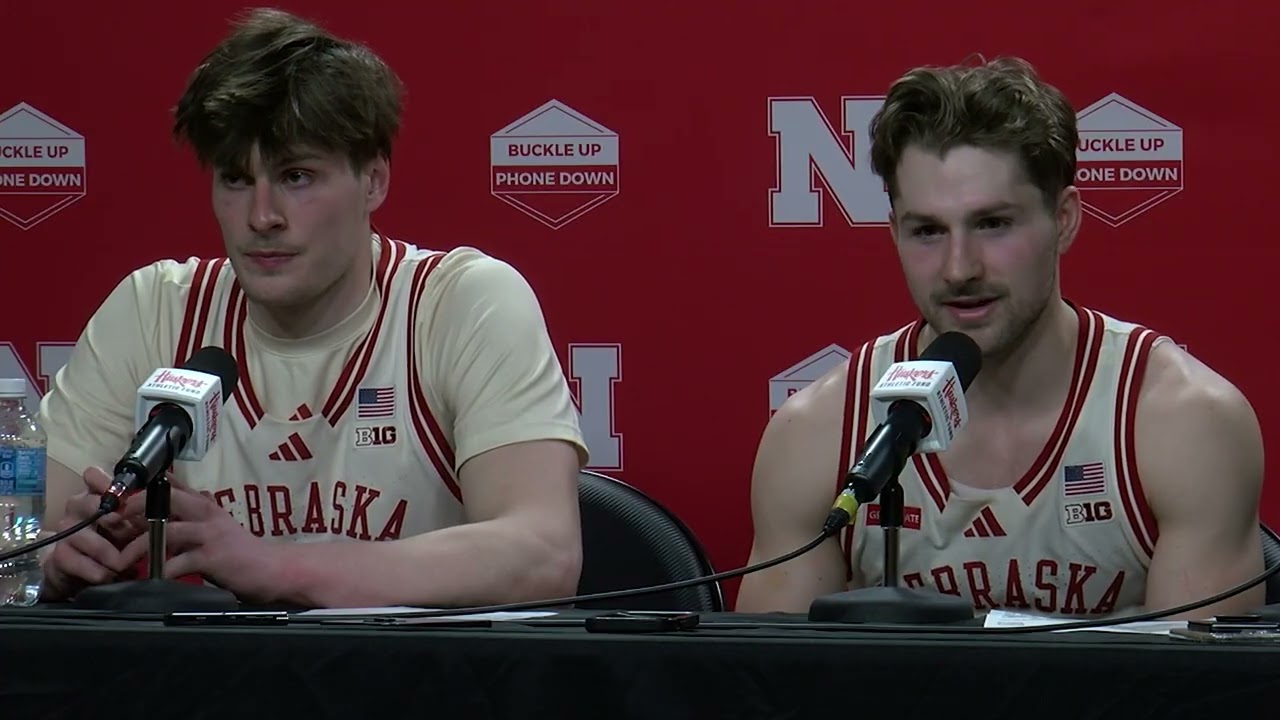 Nebraska and Maryland Press Conference After Huskers Win