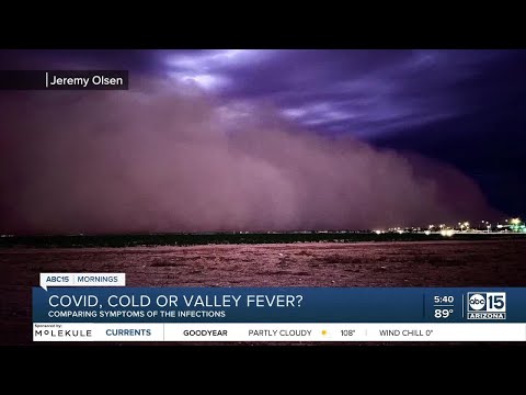 COVID-19, cold, or Valley Fever? Comparing symptoms of the infections