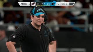 Madden NFL 20 - New York Giants vs Carolina Panthers