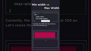 ✅ Real use of min-width vs max-width | CSS Tricks! | Responsive Style