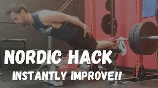 Improve Nordic Hamstring Curl Instantly!! (Simple Nordic Hamstring Curl Hack)