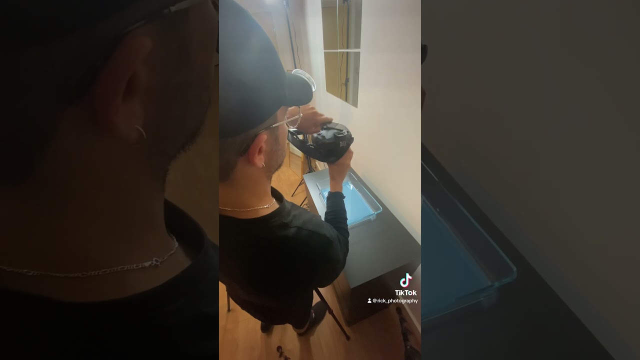 Easy way to show you how to take product photography with water 