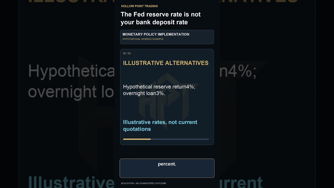 Fed Reserve Rate vs. Your Bank Deposit Rate