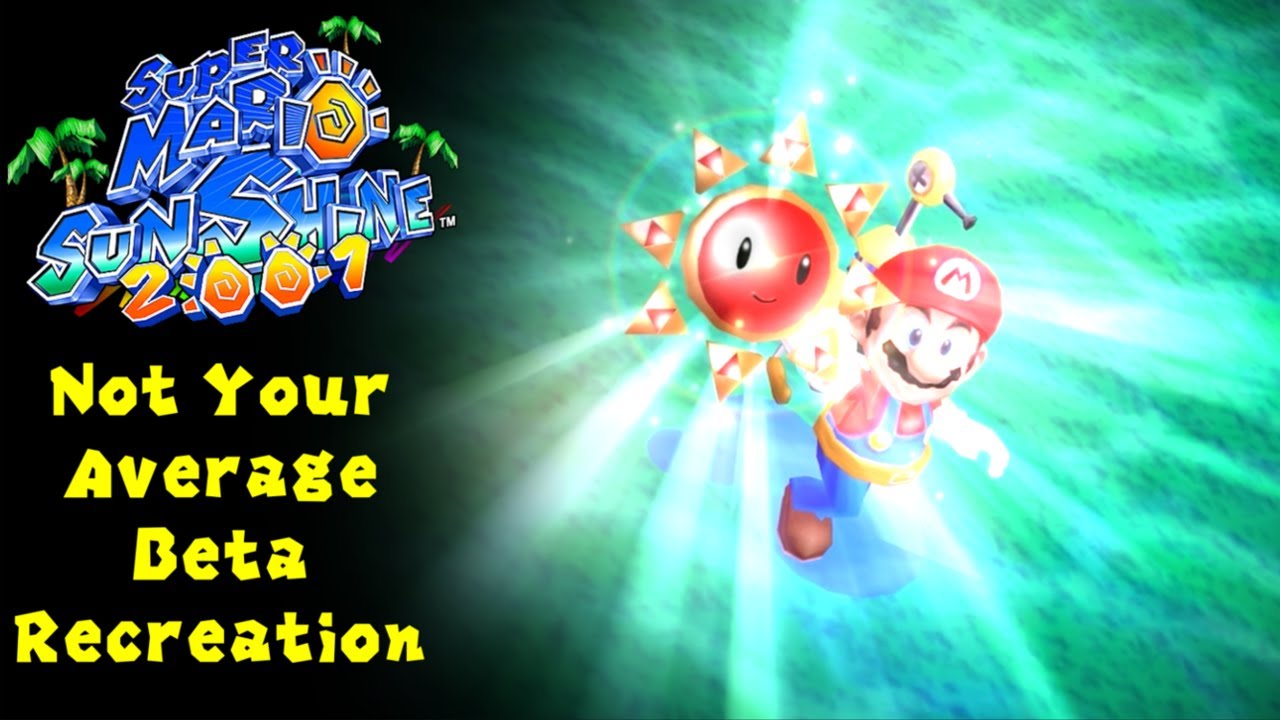 Super Mario Sunshine 2001 is Not Your Average Beta Recreation