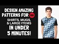 Design ALL RedBubble Products - in Under 5 Minutes! - Full Design & Upload Tutorial
