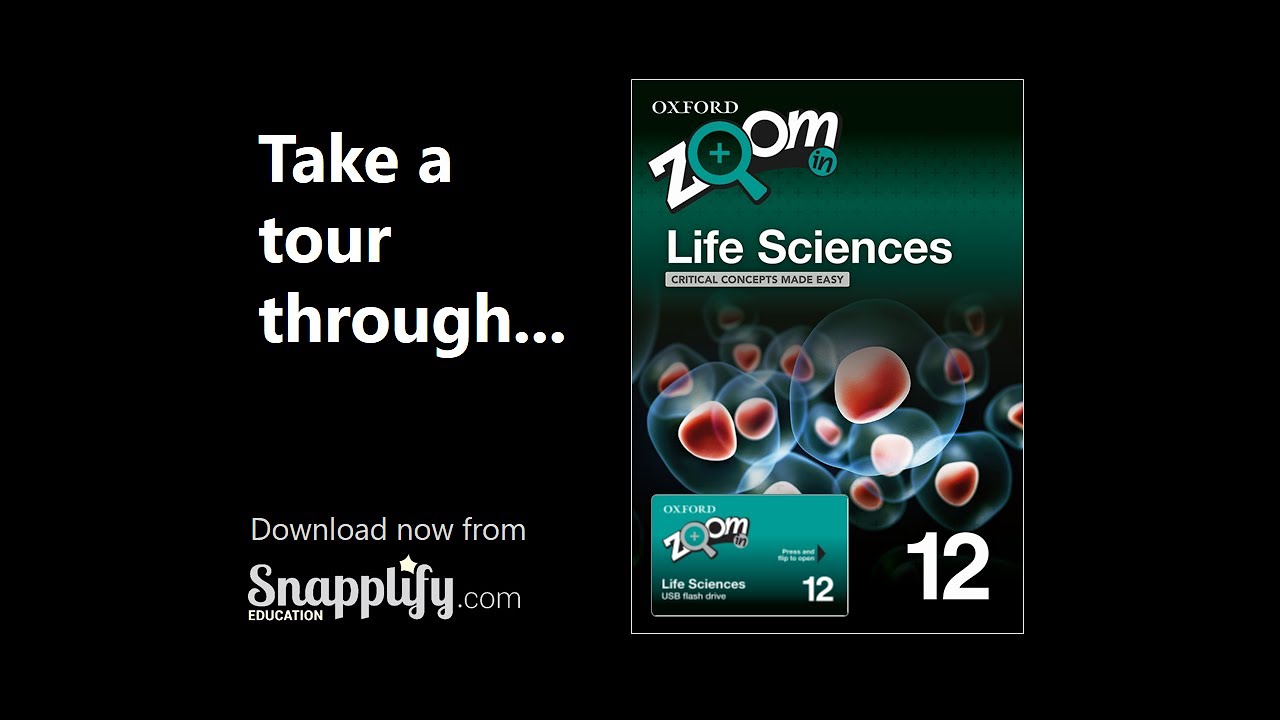 A tour through Zoom In Life Sciences Grade 12 Critical Concepts Made