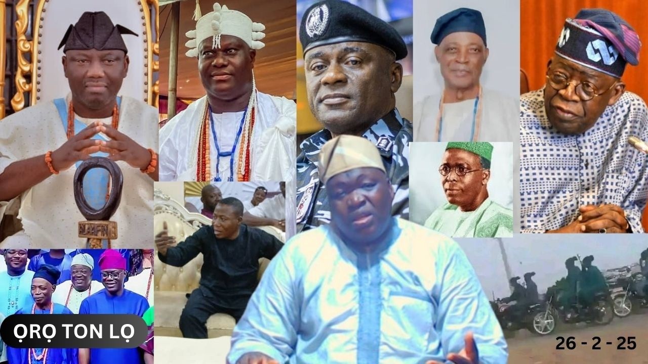 HA! HA! YORUBA ! E WA GBO BI WON SE WOLE SI ILE YORUBA O! BE NI ASIRI GBOGBO WON TI TU O!