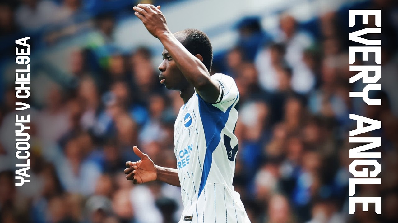 Malick Yalcouye's FIRST Premier League goal! | Every angle v Chelsea 🎥