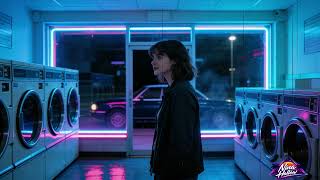 Blue Neon Laundry Break｜Synthwave Female Vocals Late Night｜Synthpop • Retrowave