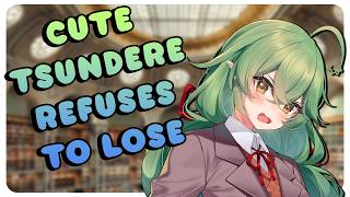 Exam Prep With Your Academic Rival [F4A] [Enemies to ???] [Rivalry] [Slight Tsundere]