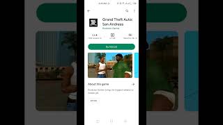 HOW TO DOWNLOAD GTA SAN ANDREAS IN MOBILE WITH PLAY STORE #viralshorts screenshot 5
