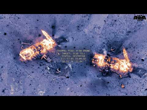 JUST NOW! U.S Air Force B-2 Stealth Bombers WIPED OUT Iran Heavy Hypersonic Fattah Missiles / ARMA 3